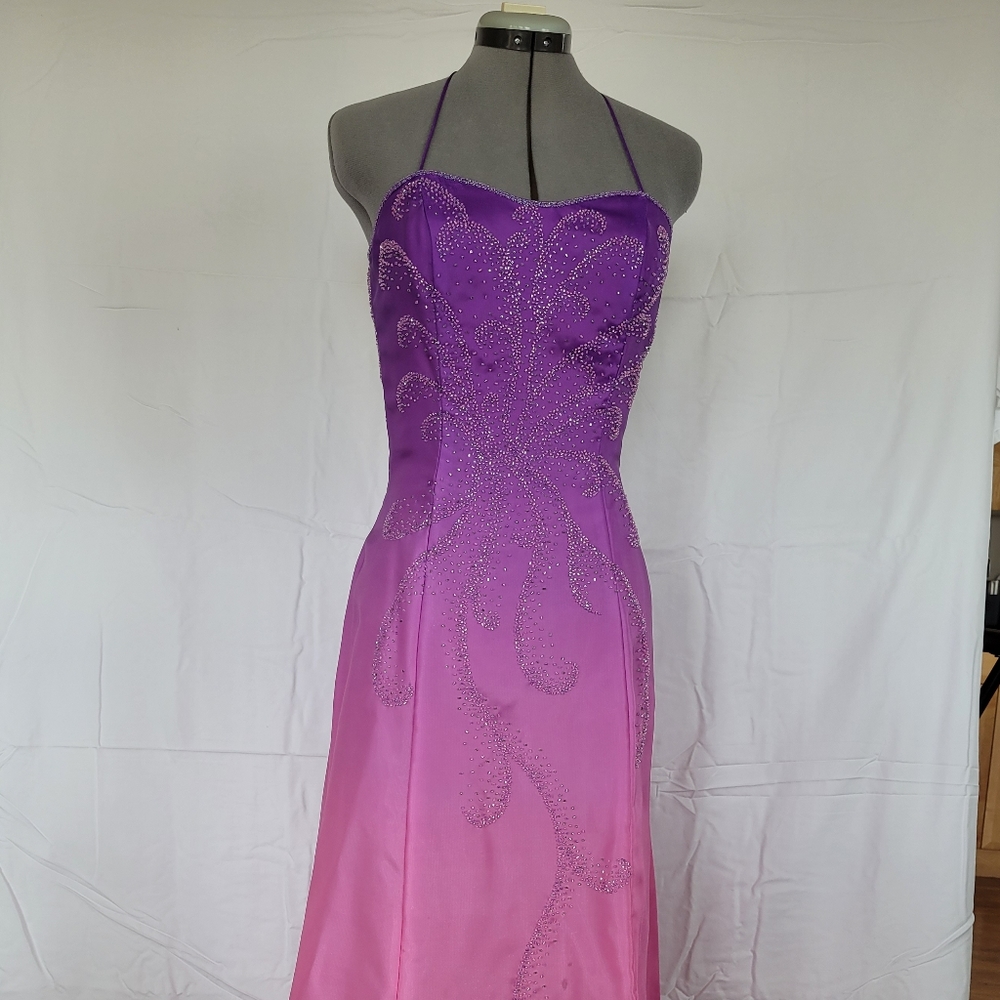 Alfred Angelo full length grad gown